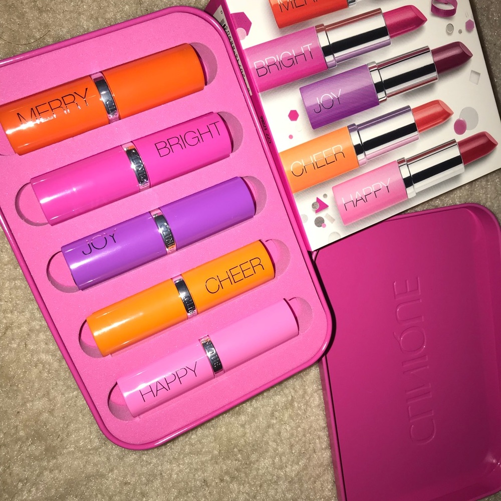 Clinique lipstick set